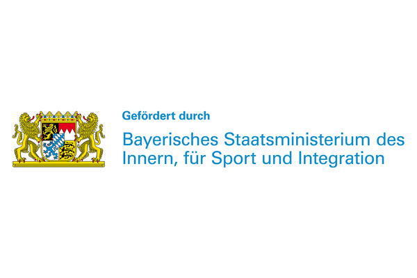 Bild vergrern: Dieses Projekt wird aus Mitteln des Bayerischen Staatsministeriums des Innern, fr Sport und Integration gefrdert.