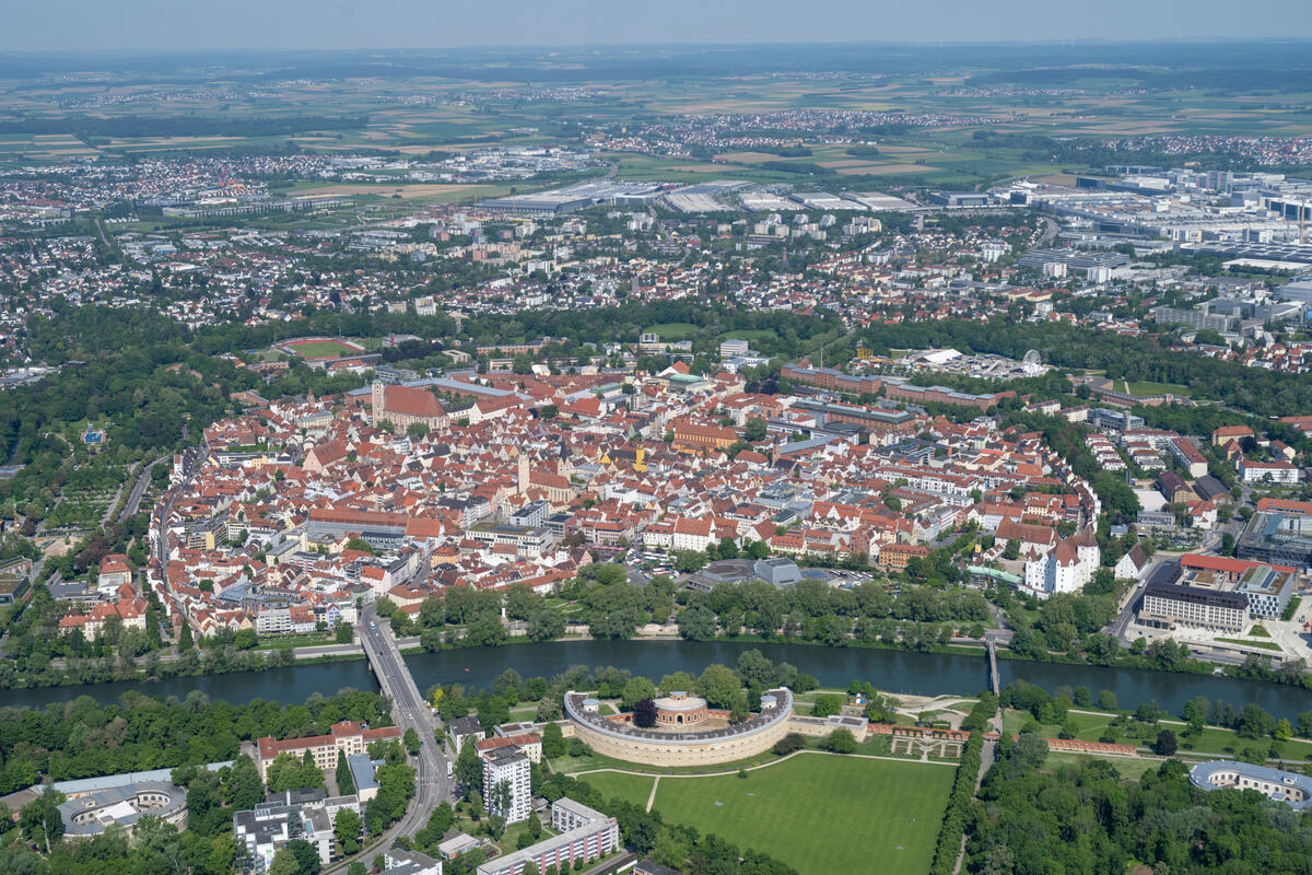 Luftbild Ingolstadt 2024