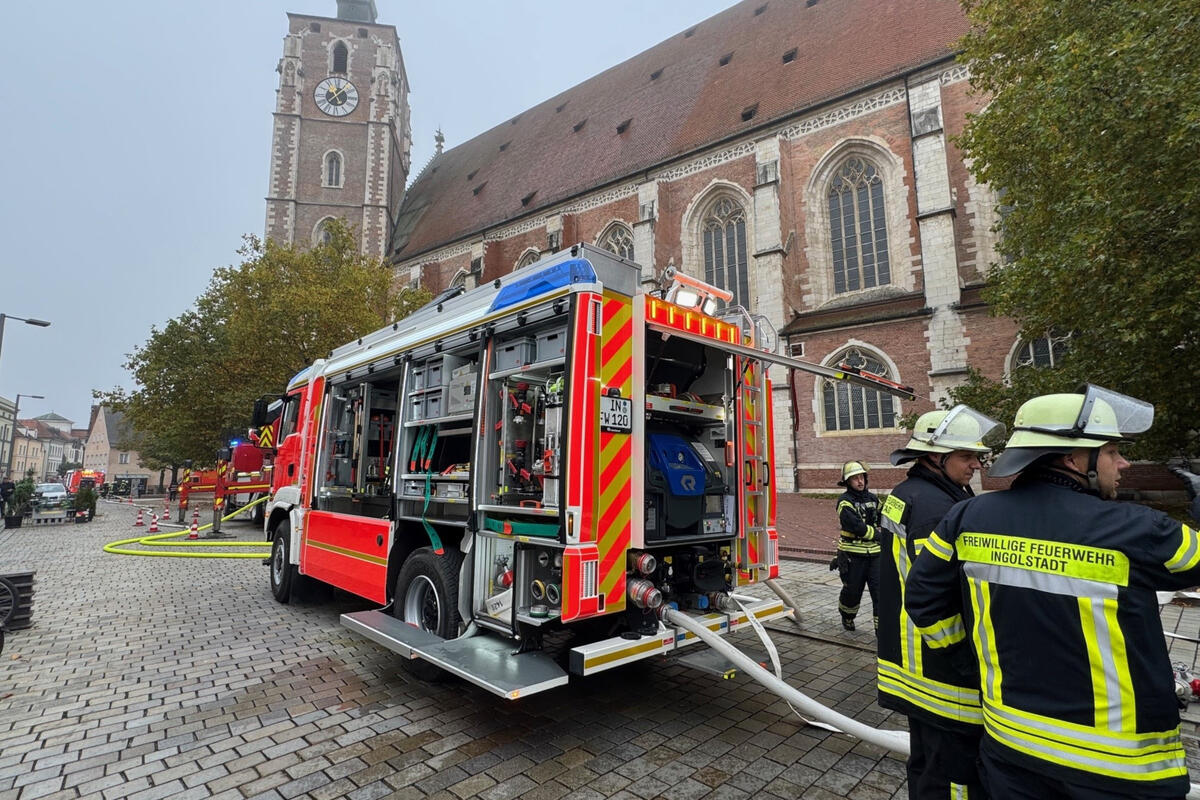 Grobung Feuerwehr