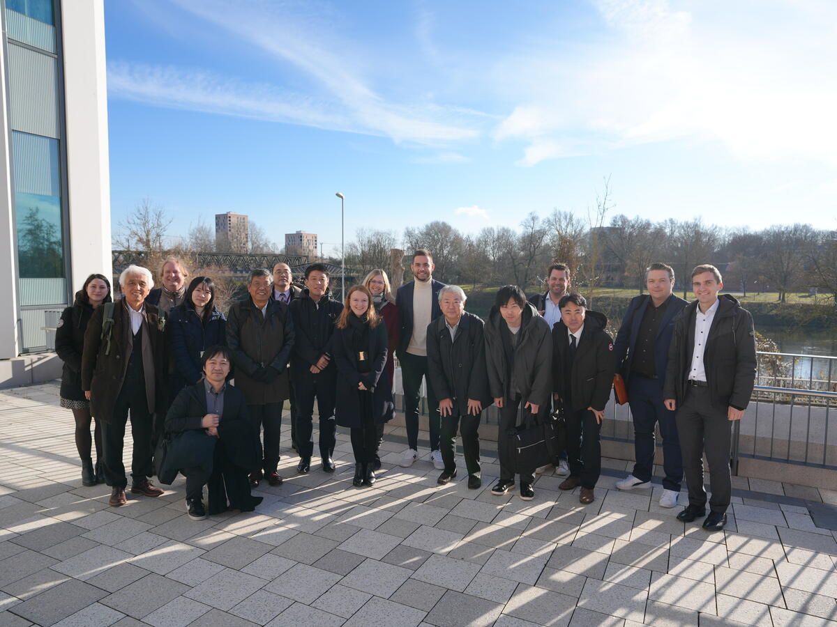 Japanische Delegation zu Gast