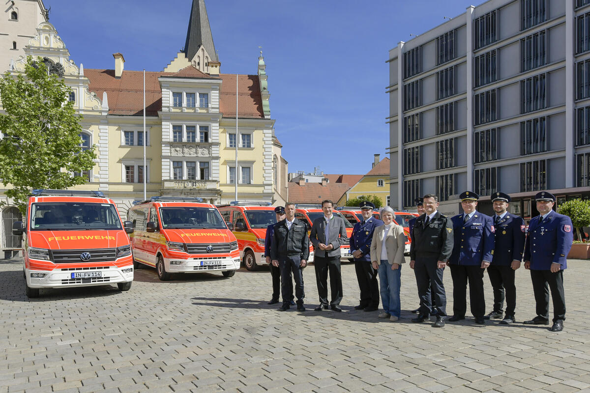 Neue Mehrzweckfahrzeuge der Feuerwehr Ingolstadt