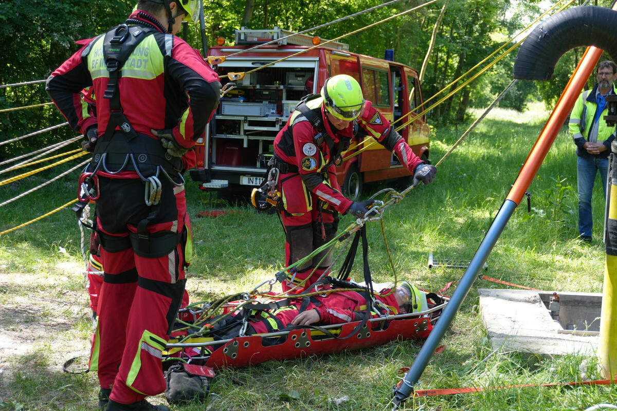 Höhenrettungsgruppe der Berufsfeuerwehr Ingolstadt