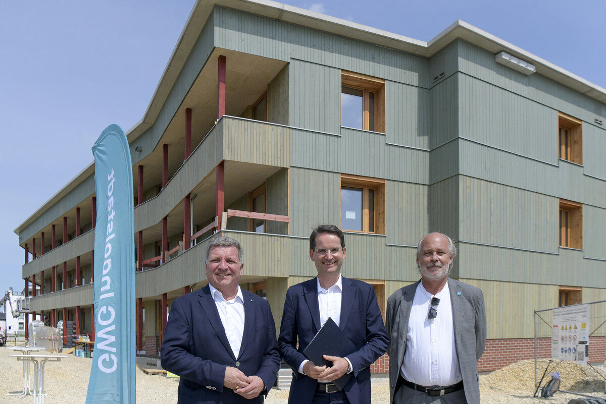 GWG Baustelle Haus fast ohne Heizung