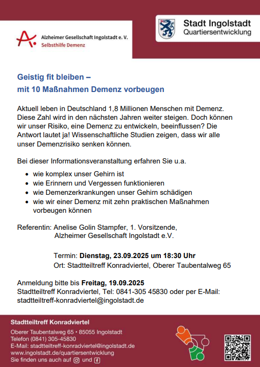 Demenzvortrag
