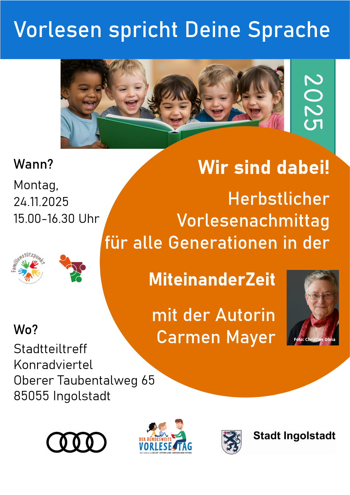 Vorleseaktion Miteinanderzeit