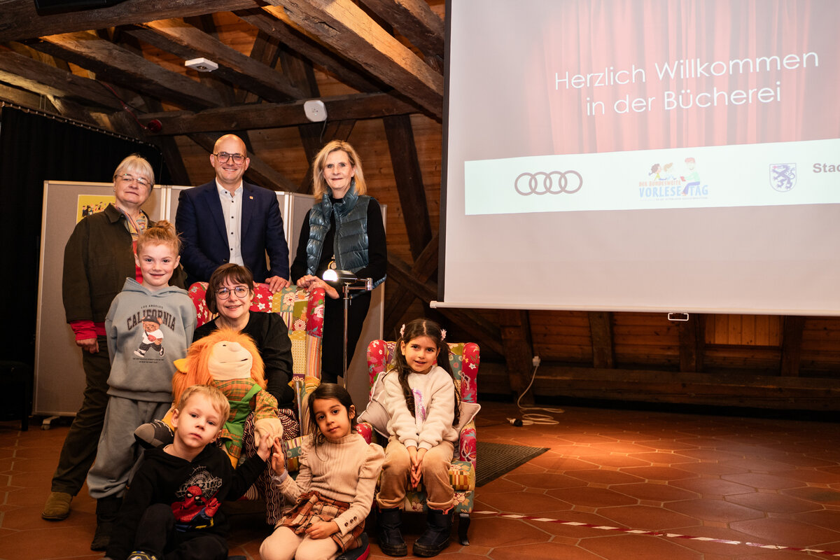Auftakt der Vorlesereihe in der Stadtbcherei