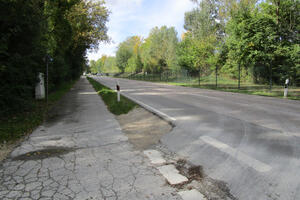 Bild vergrößern: Die Straße »Am Auwaldsee« wird im April saniert