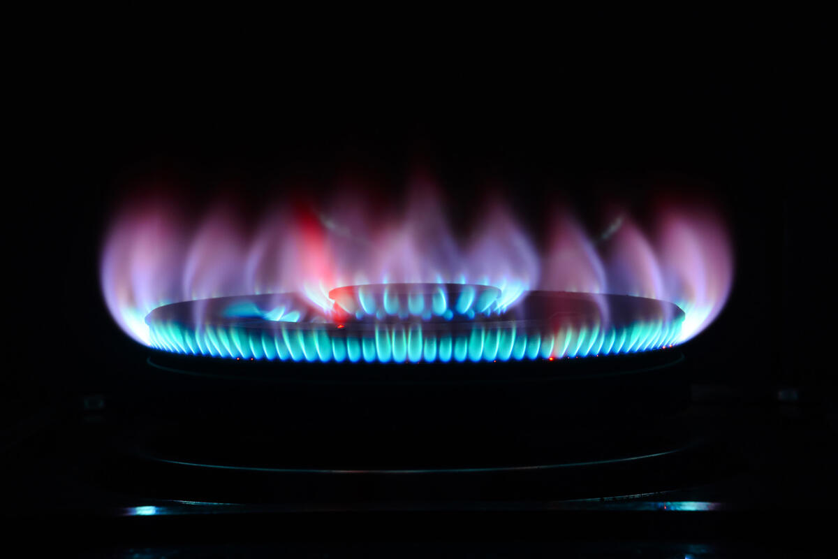 Gasflamme - Energiesparen - Themenbild