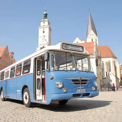Bild vergrößern: Nostalgiebus Büssing der Busflotte