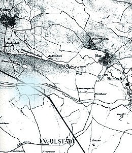 Augraben. Plan von 1868.