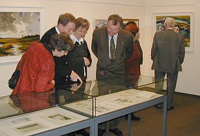 Kraus-Lenz-Ausstellung. Erffnung