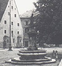 Salzstadel am Salzmarkt - um 1900