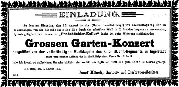 Gartenkonzert