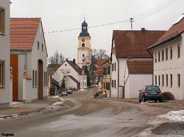 Kirche von Bergheim. Foto: Kurt Scheuerer