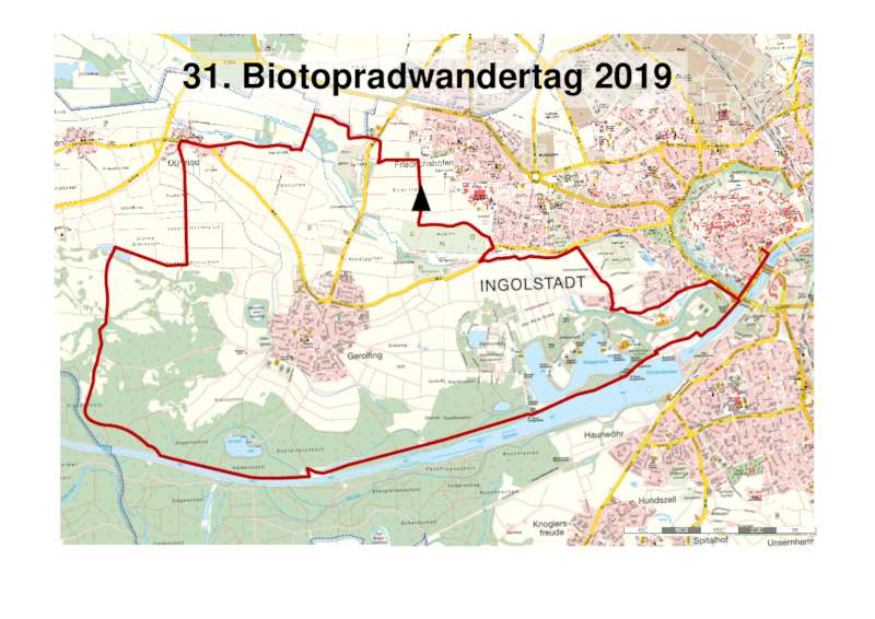 Dokument anzeigen: 31. Biotopradwandertag 2019 - Streckenplan